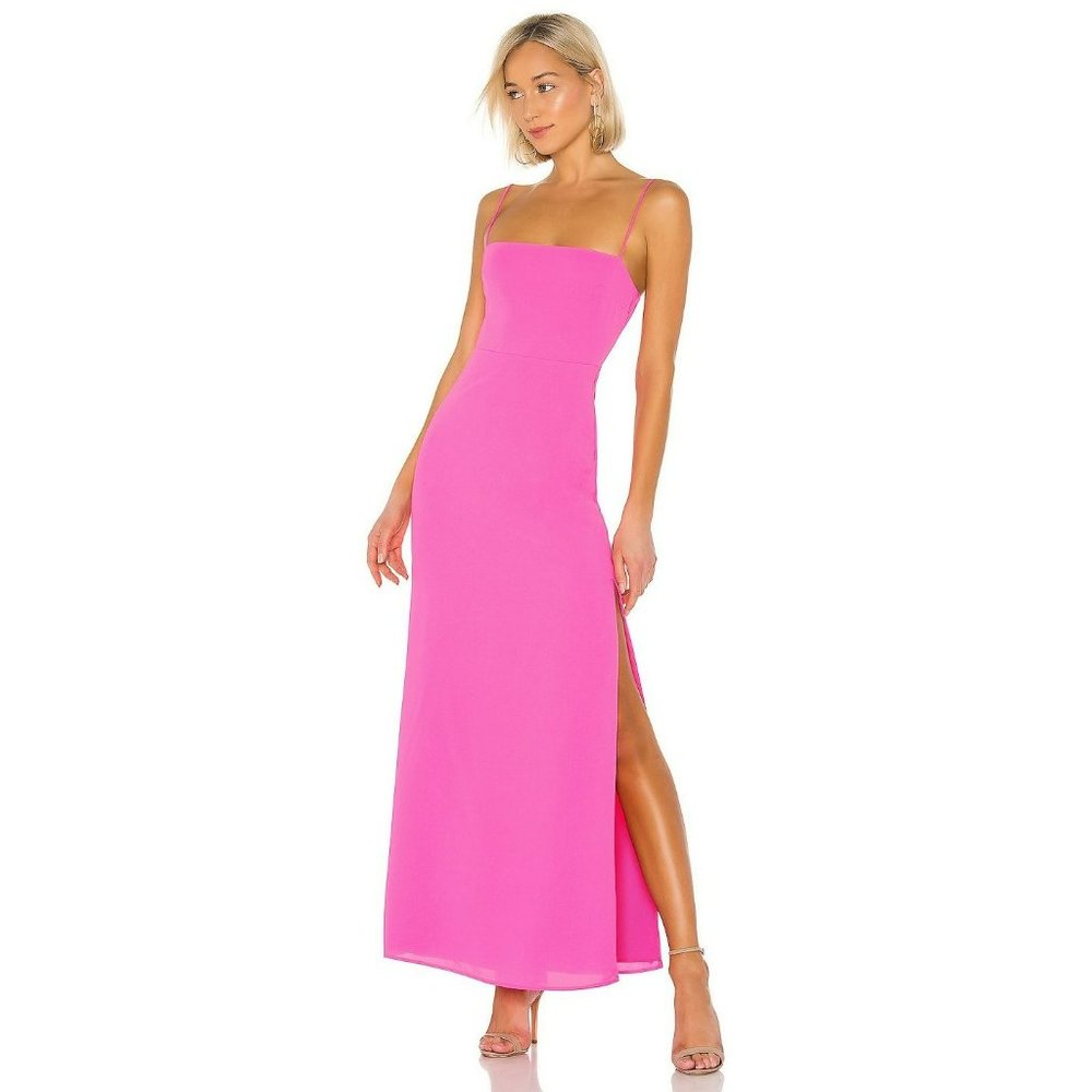 superdown Pink Maxi Dress